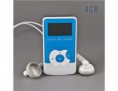 MP3 Player 1.1" tela OLED 4GB de áudio com alto-falante (azul)fp002mp