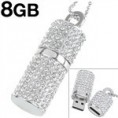 Pen Drive de 8GB USB Flash Drive com Rhinestones/td002pd 