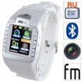 Relógio Celular 1.2" Resistive Touchscreen Camera (branco)