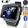 Relógio Celular 1.8" Resistive Touch Screen Bluetooth/ Camera 